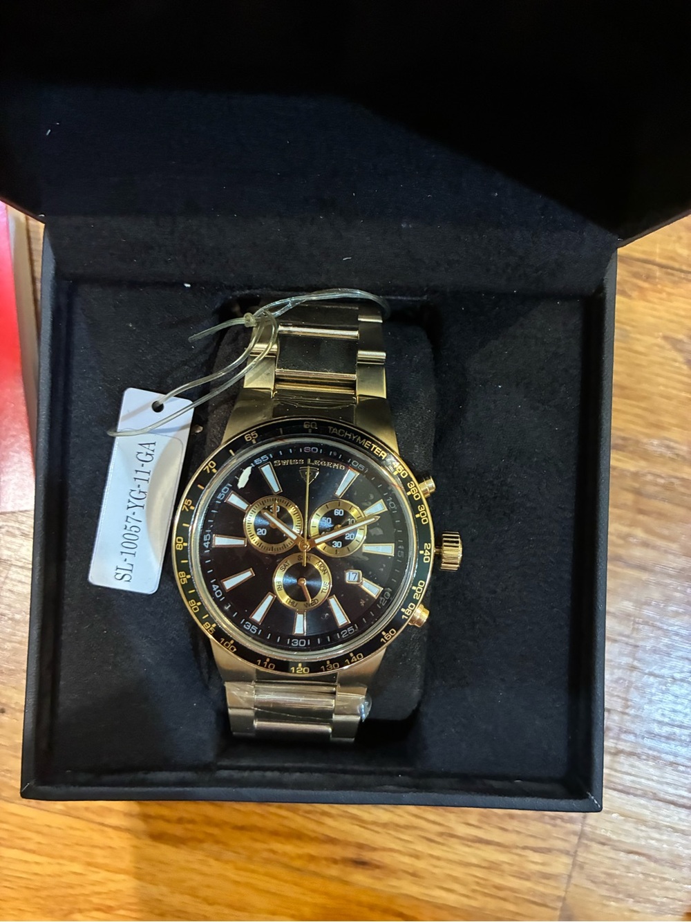 NWT Swiss Legend Endurance SL-10057-YG-11-GA